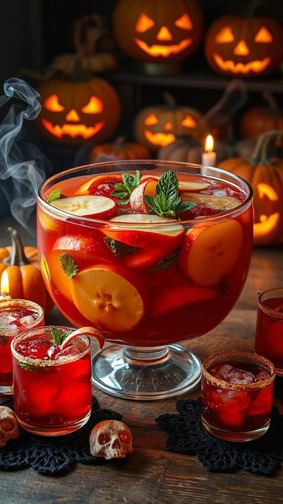 wicked halloween apple cocktail