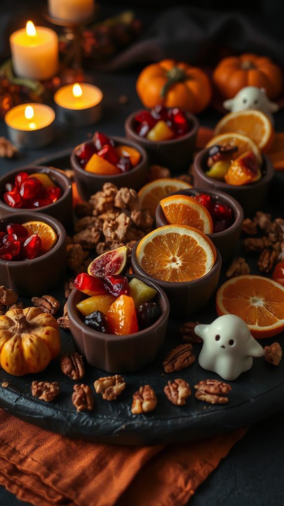 wicked halloween fruit cups