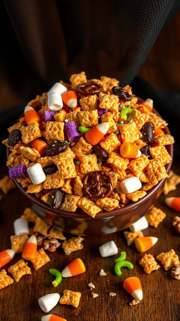 wicked halloween snack mix