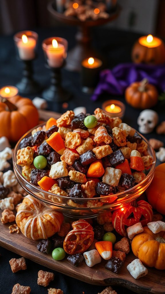 wicked halloween snack mix
