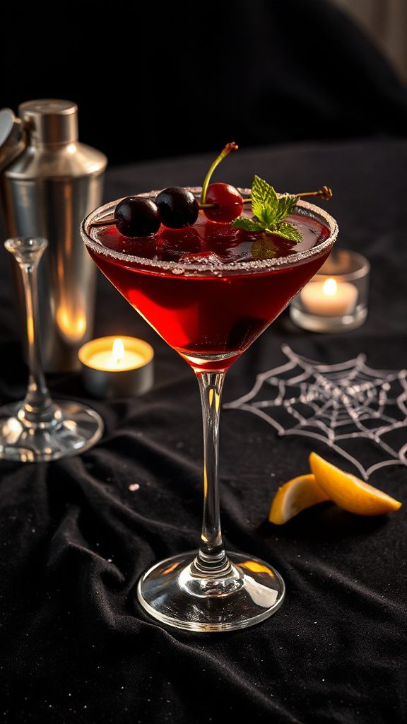wickedly delightful halloween martini