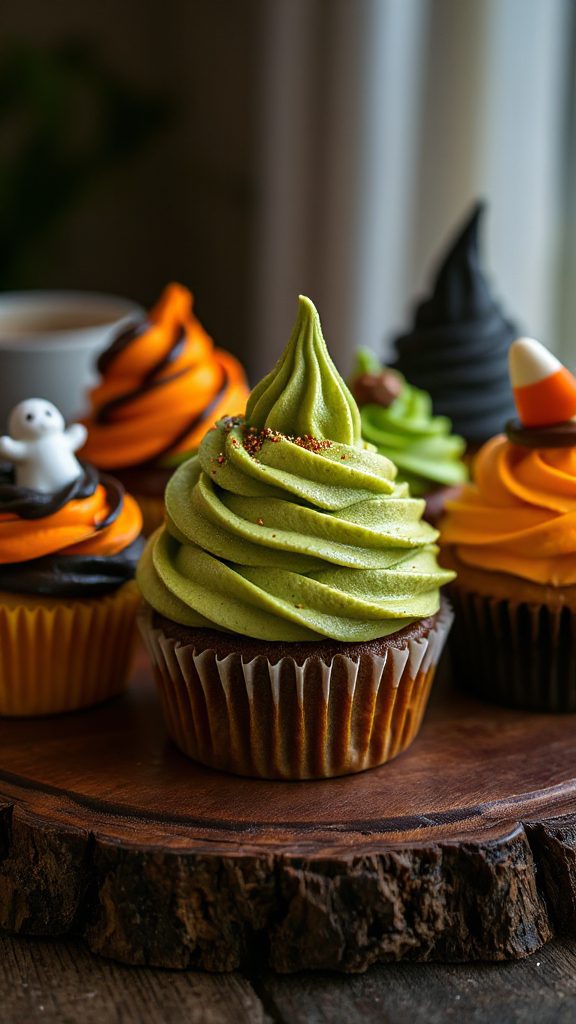 wickedly green matcha frosting
