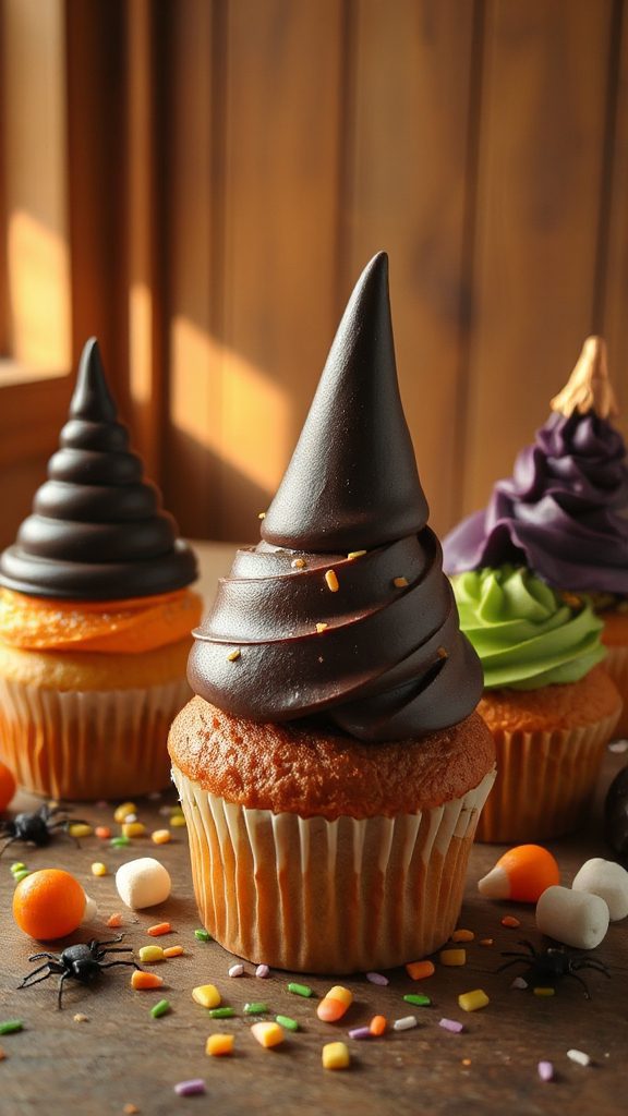 witch hat cone treats