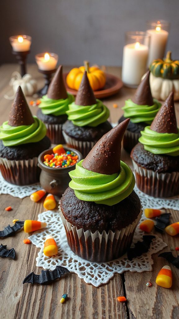 witch hat cupcakes recipe