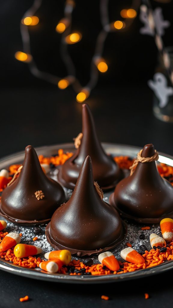 witch hat halloween treats