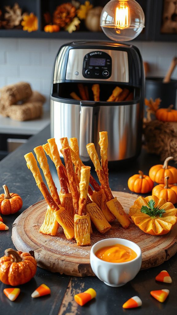 witch s broomstick snack recipe