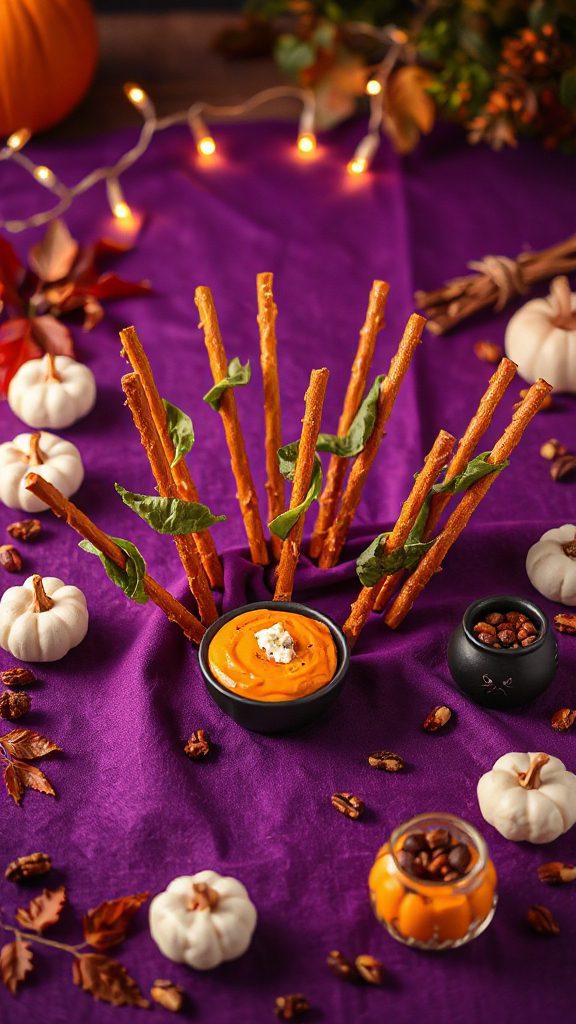 witch s broomstick snack recipe