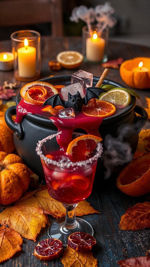 zesty halloween citrus punch