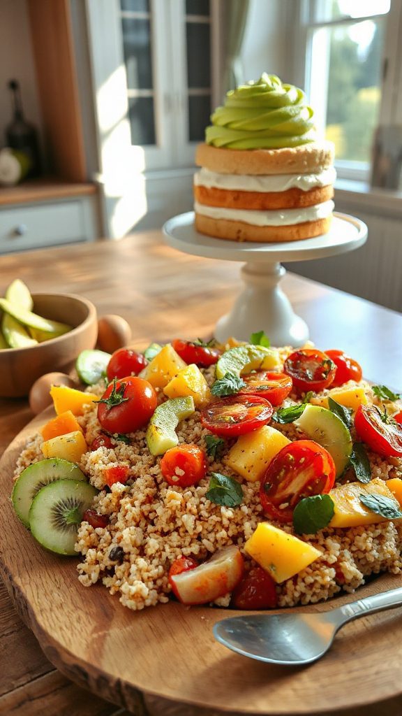 zesty nutritious quinoa salad