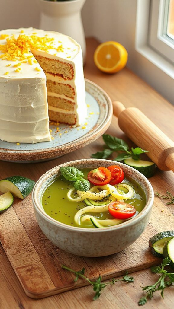 zucchini noodle soup recipe