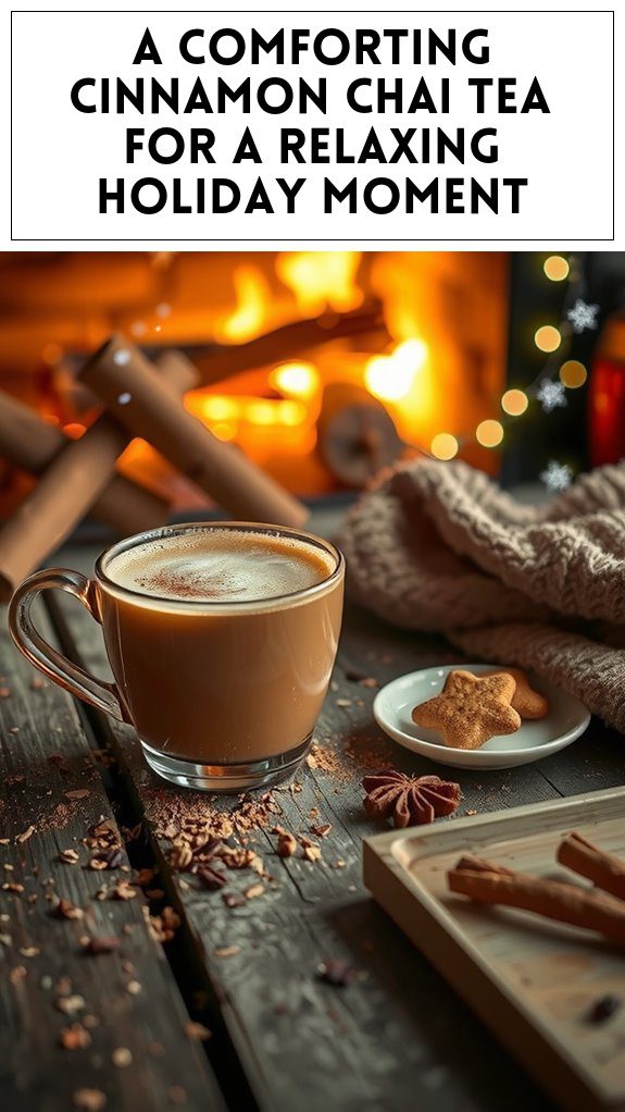 A Comforting Cinnamon Chai Tea for a Relaxing Holiday Moment