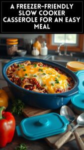 A Freezer-Friendly Slow Cooker Casserole for an Easy Meal