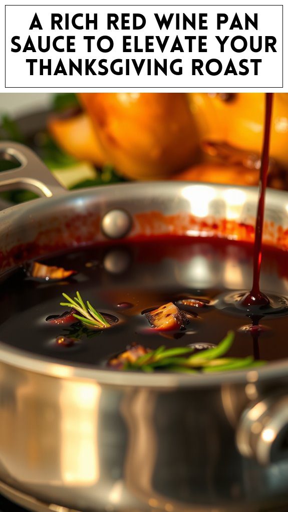 A Rich Red Wine Pan Sauce to Elevate Your Thanksgiving Roast