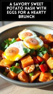 A Savory Sweet Potato Hash With Eggs for a Hearty Brunch