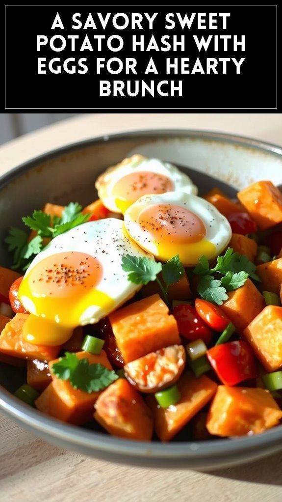 A Savory Sweet Potato Hash With Eggs for a Hearty Brunch