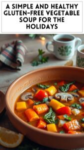A Simple and Healthy Gluten-Free Vegetable Soup for the Holidays