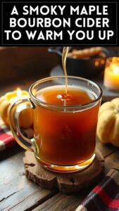 A Smoky Maple Bourbon Cider to Warm You Up