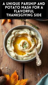 A Unique Parsnip and Potato Mash for a Flavorful Thanksgiving Side