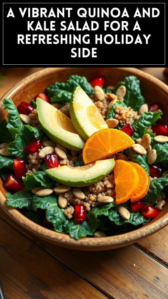 A Vibrant Quinoa and Kale Salad for a Refreshing Holiday Side