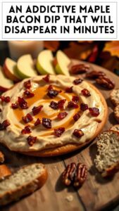 An Addictive Maple Bacon Dip That Will Disappear in Minutes