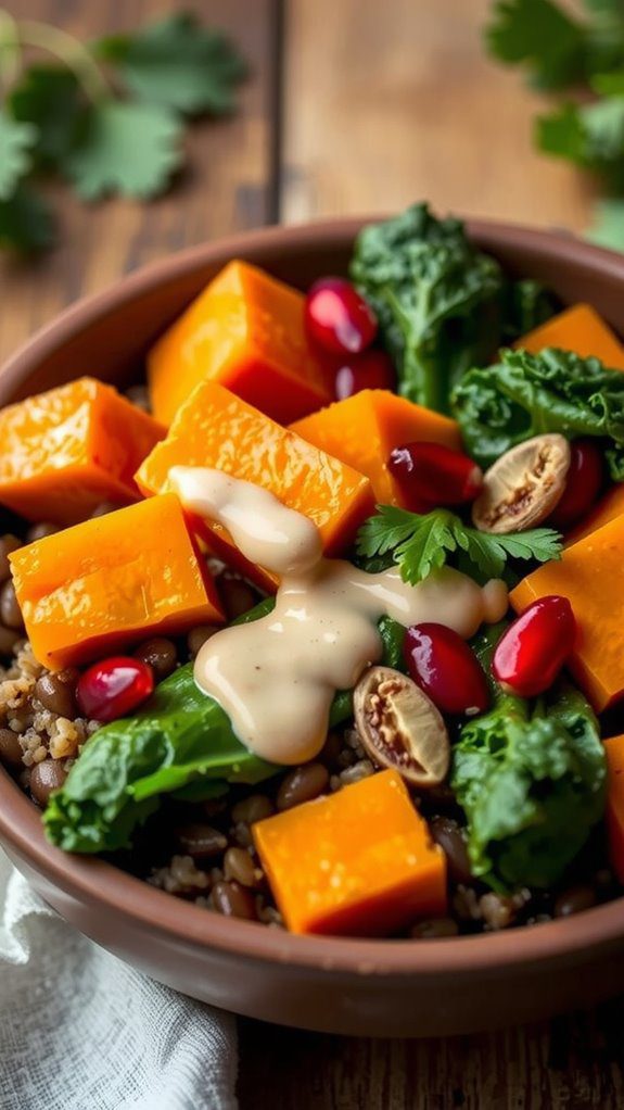 artful color and garnish
