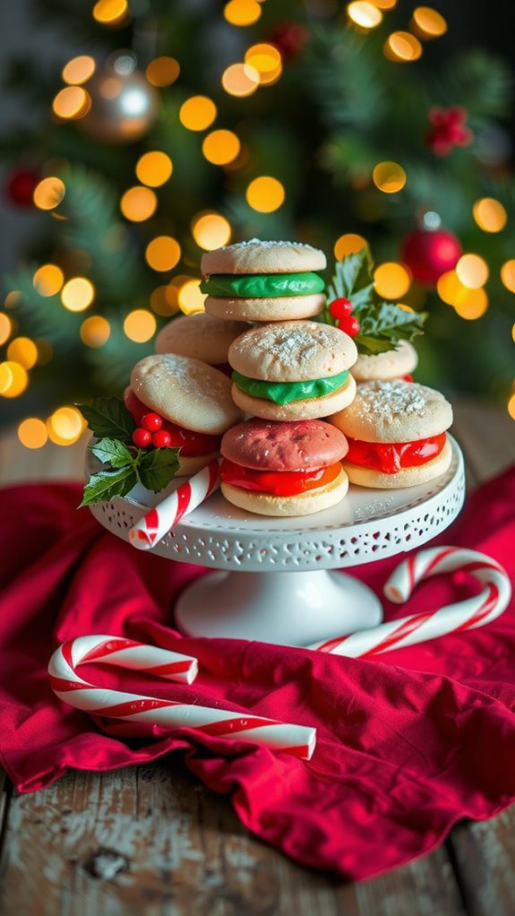 beautiful holiday cookie presentation