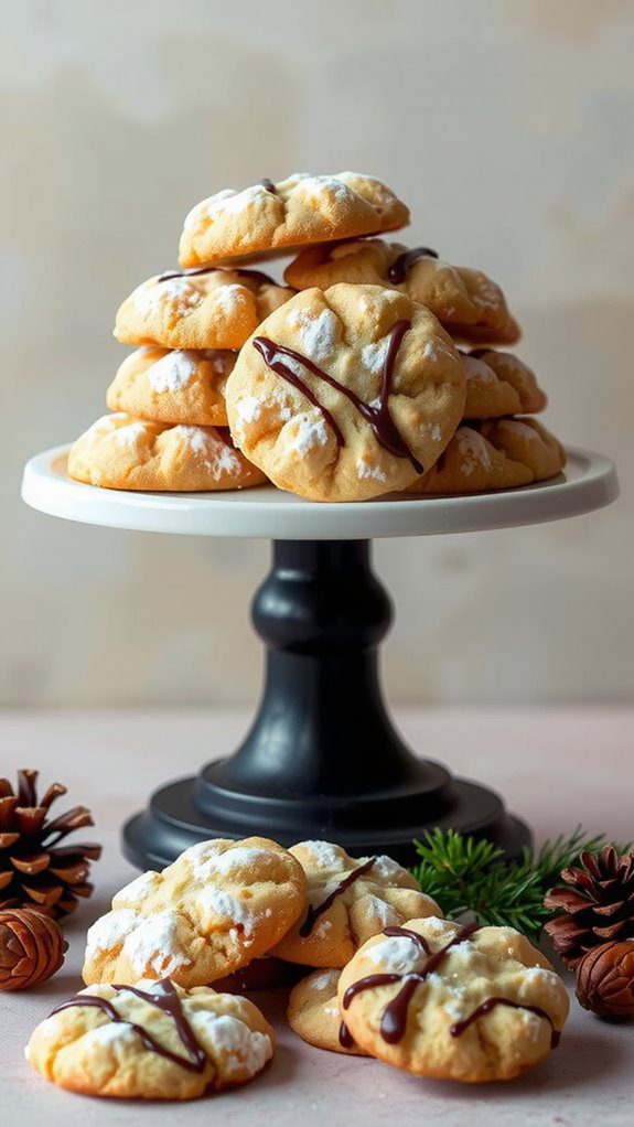 beautifully plated cookies desserts