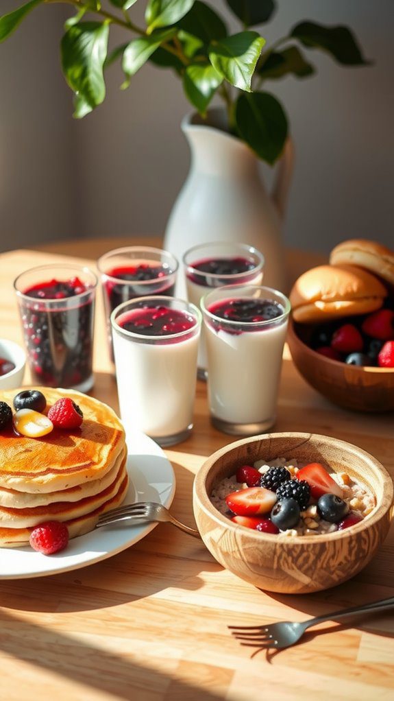berry chia jam pairings