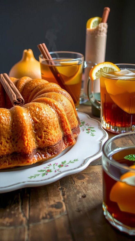 beverage pairings for pound cake