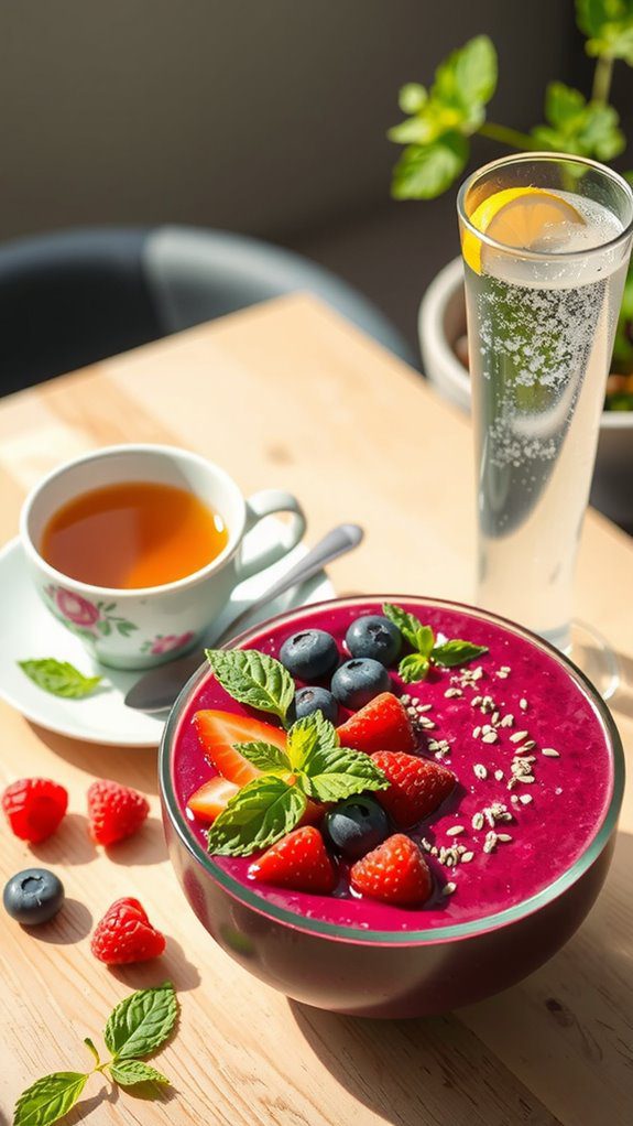 beverage pairings for smoothies