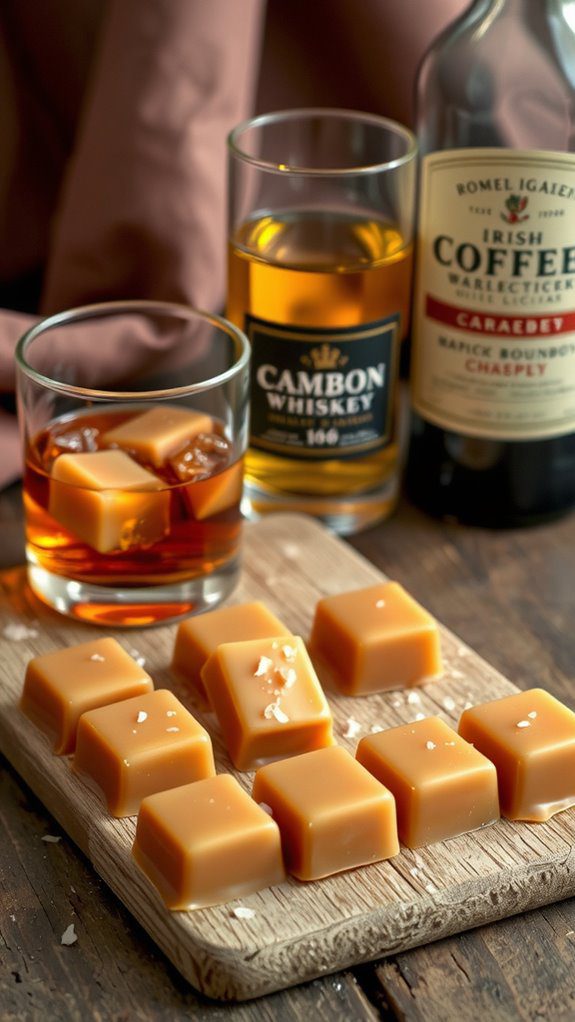 bourbon and caramel pairing