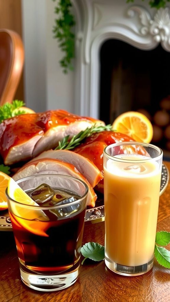 bourbon and cider pairings