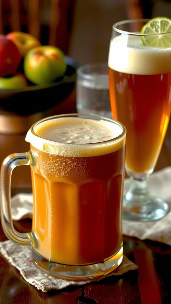 bourbon cider drink pairings