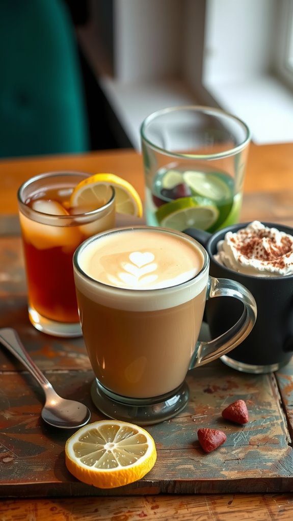 bourbon maple latte pairings