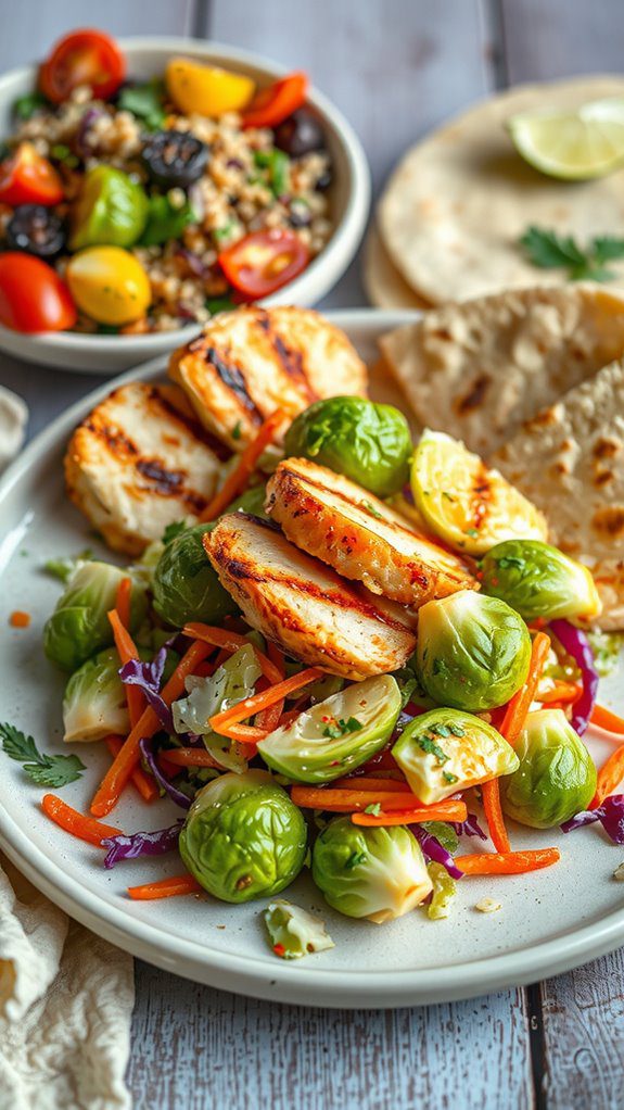 brussels sprouts slaw pairings