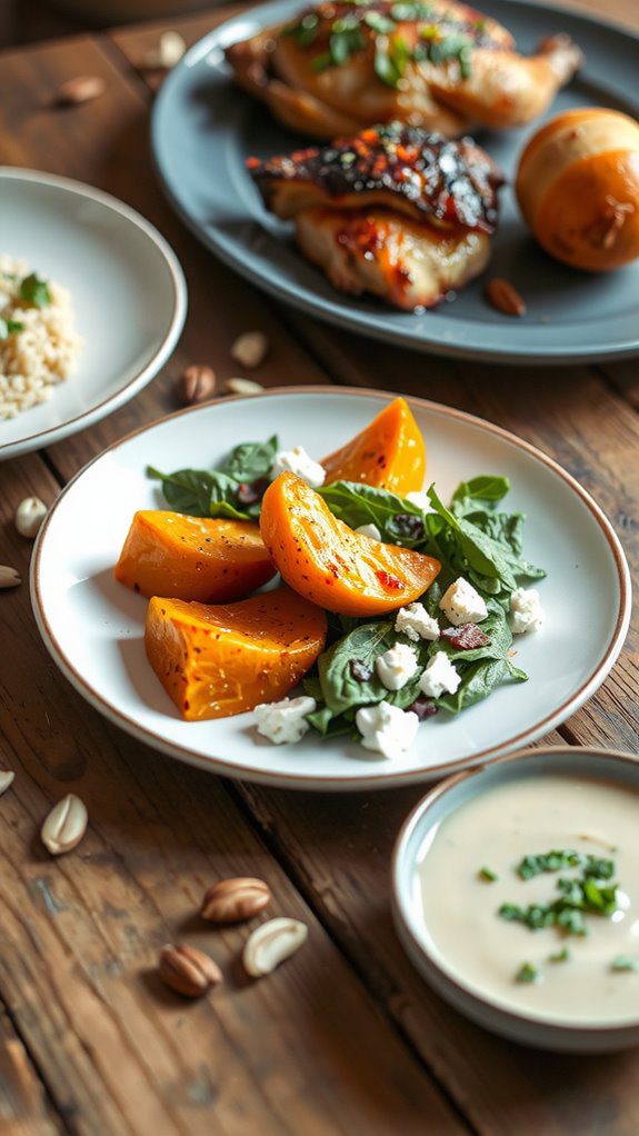 butternut squash dish pairings