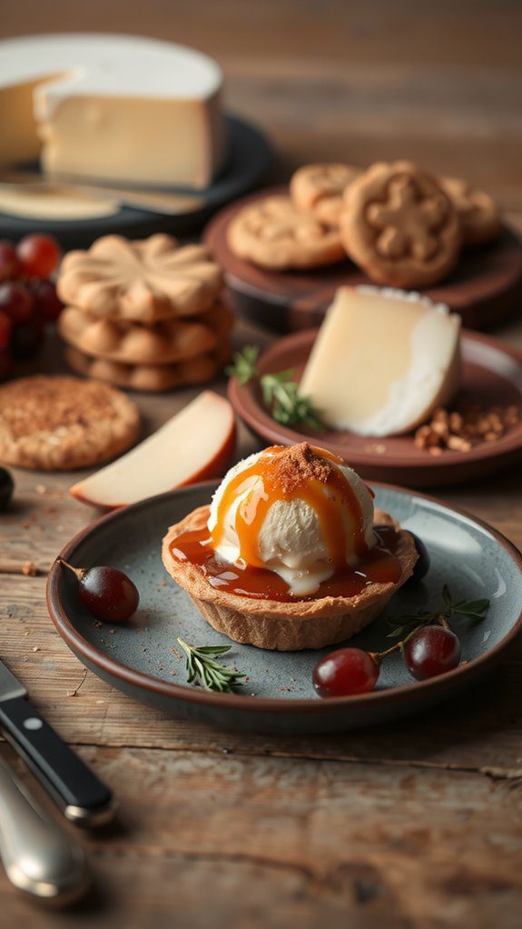 caramel apple tartlet pairings