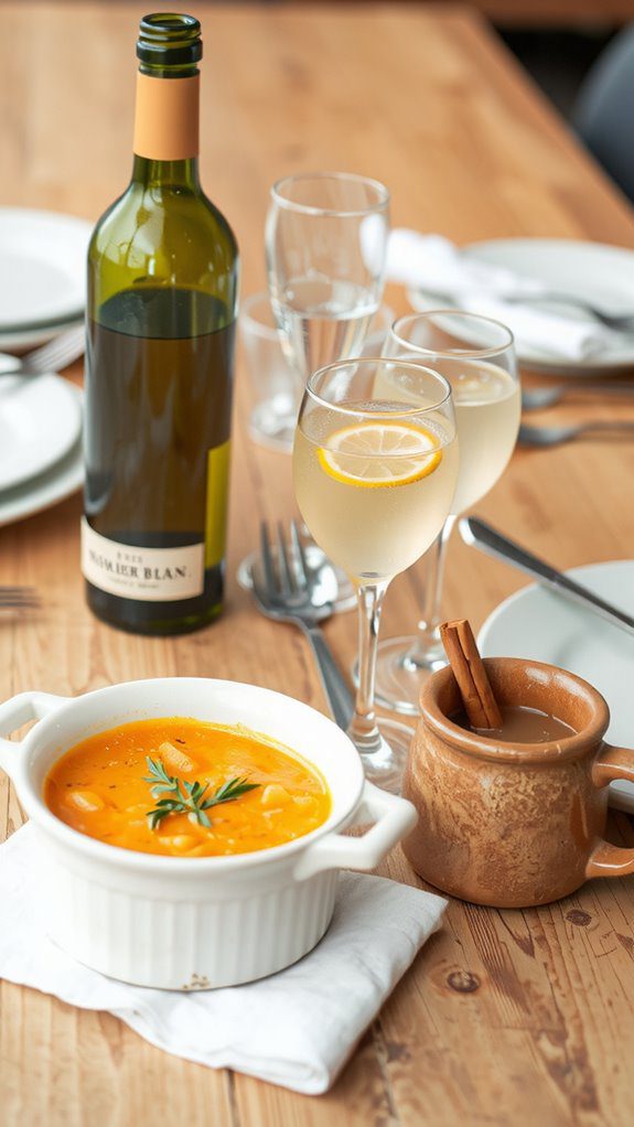 casserole drink pairing suggestions