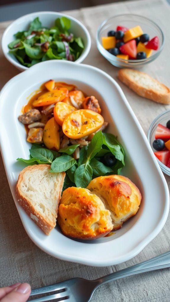 casserole pairing meal ideas
