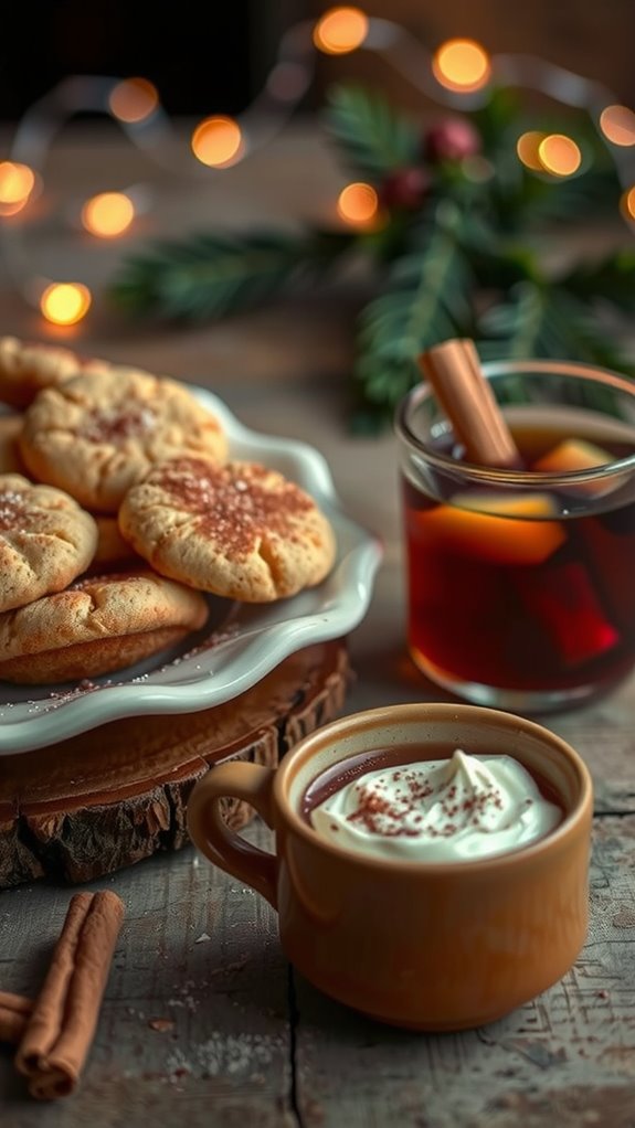 chai tea and hot chocolate