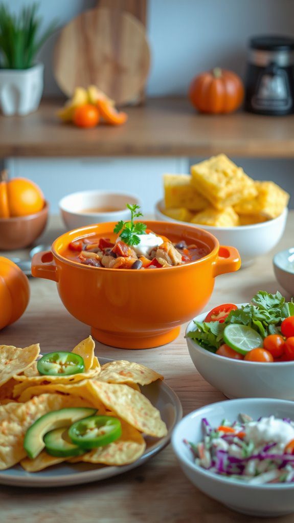 chili pairing suggestions included