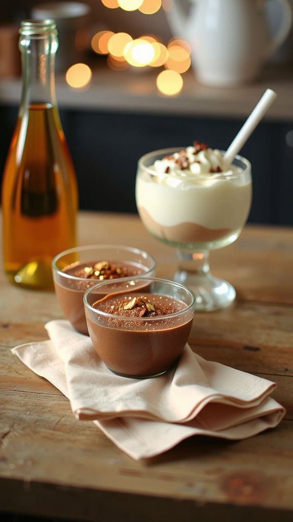 chocolate mousse drink pairings