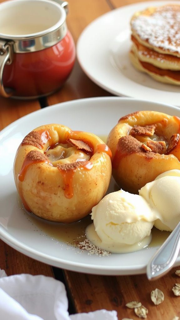 cinnamon apples pair perfectly