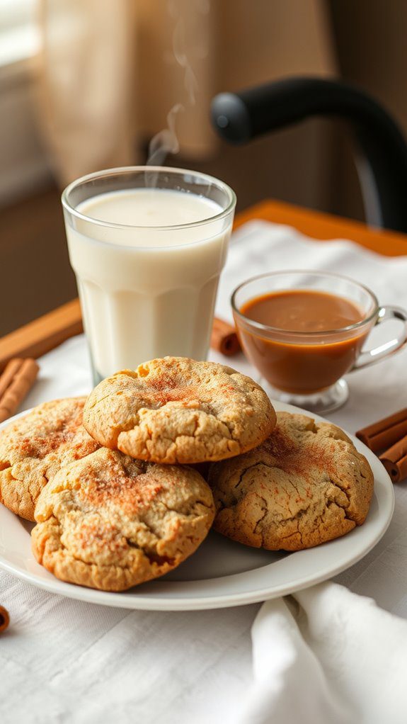 cinnamon cookies beverage pairings