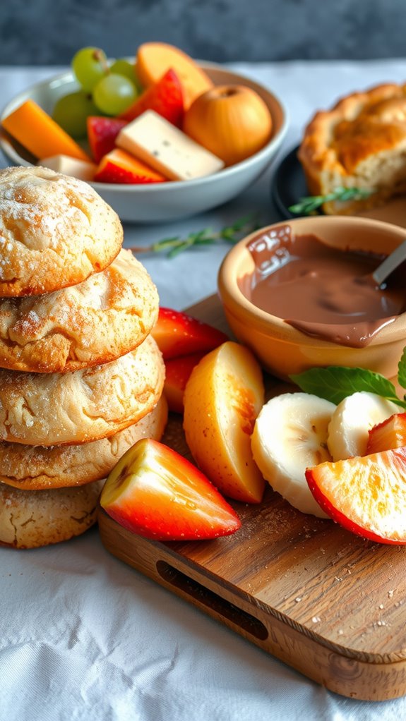 cinnamon snickerdoodles pair well