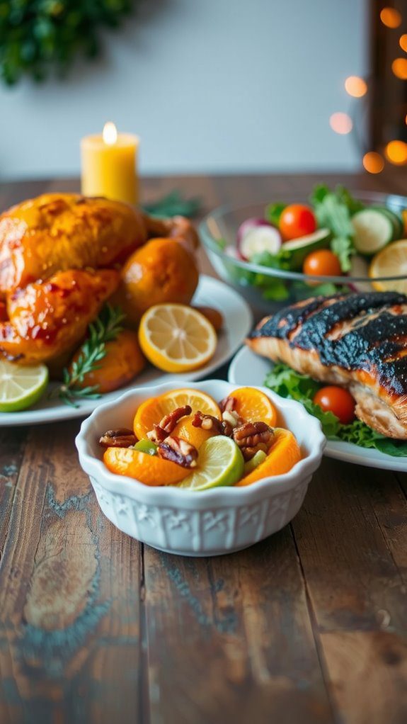 citrus pecan relish pairings