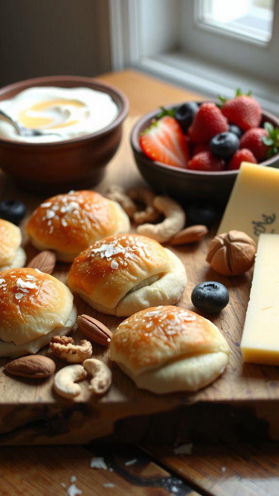 coconut date rolls pair beautifully