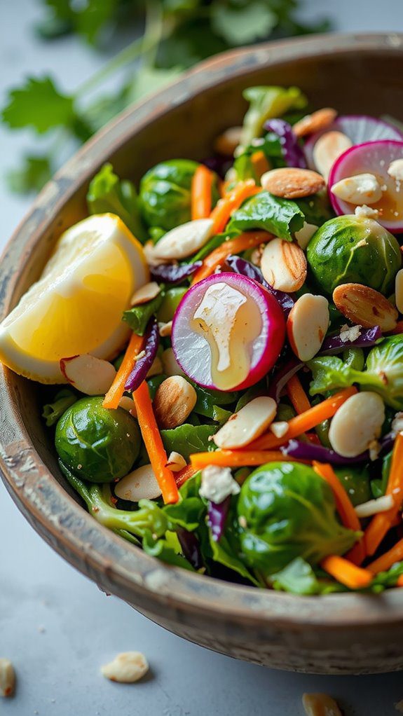 colorful and textured presentation