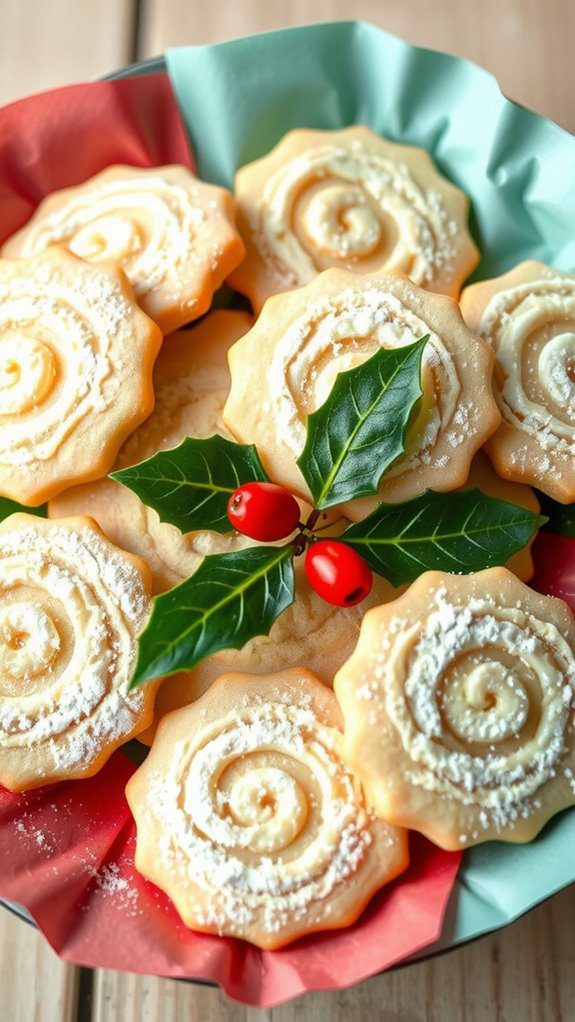 colorful cookies festive presentation