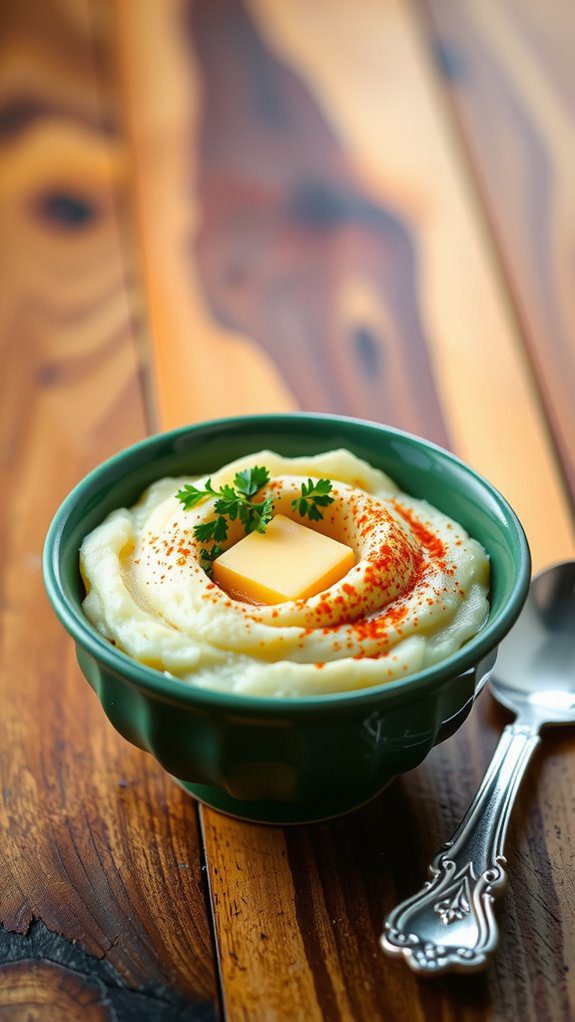 colorful dish fresh herbs